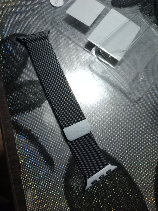 Brățară metalică compatibilă Apple milanese