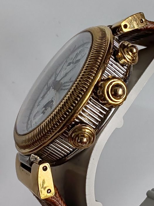 Ceas Jacques Lemans Automatic Chronograph Triplu Calendar Fazele Lunii Funcționează impecabil!
