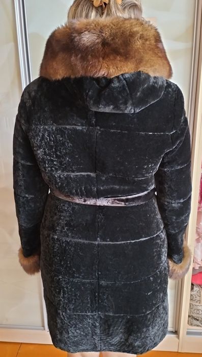 Шуба Мутоновая.Б/У