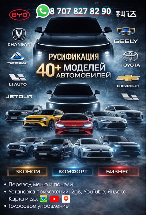 Русификация авто