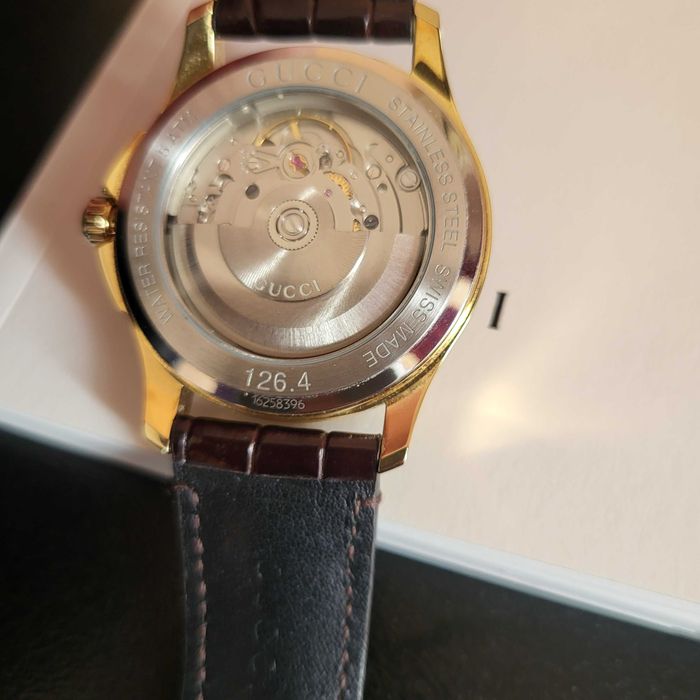 Gucci GG Часовник G-Timeless Automatic Swiss Watch - YA126470