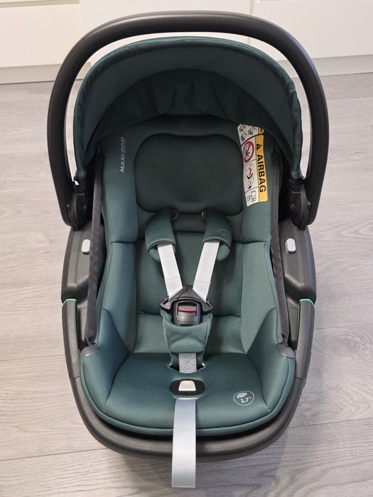 Кошница за кола Maxi-Cosi - Coral 360, i-Size, 40-87 cm, Green