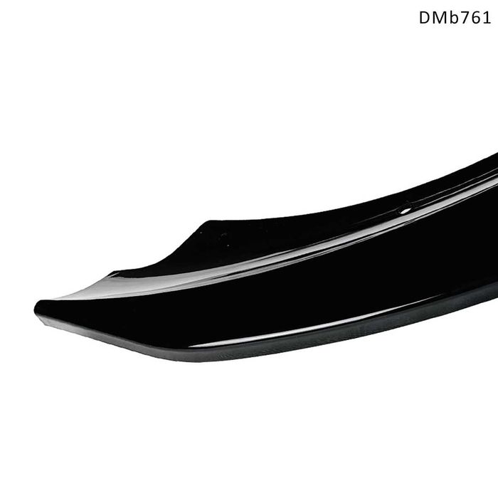 Черен лип спойлер предна броня Mercedes A W176 Pre-Face 13-15 мерцедес