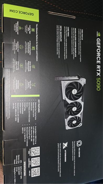 GeForce RTX™ 5090 32G VENTUS 3X OC