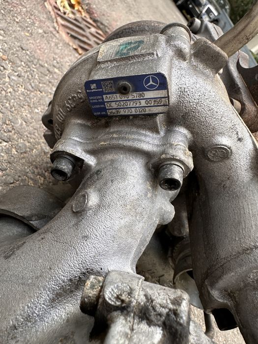 Vand turbina bi turbo mercedes benz C220 w204