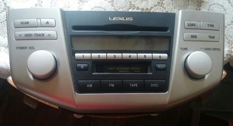 Продам штатная (родная) магнитола лексус рх 330