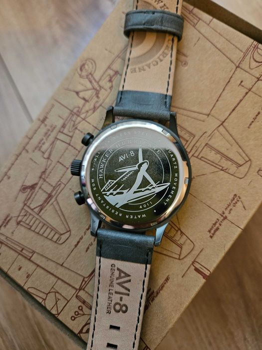 Ceas AVI-8 Hawker Hurricane Chronograph 42mm 5ATM