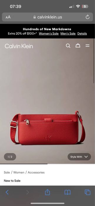 Продам сумки от бренда Calvin Klein