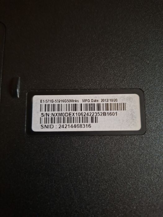Dezmembrez Acer Aspire E1-571G | i5 | NVIDIA GT 620M | 8GB RAM | Funcțional