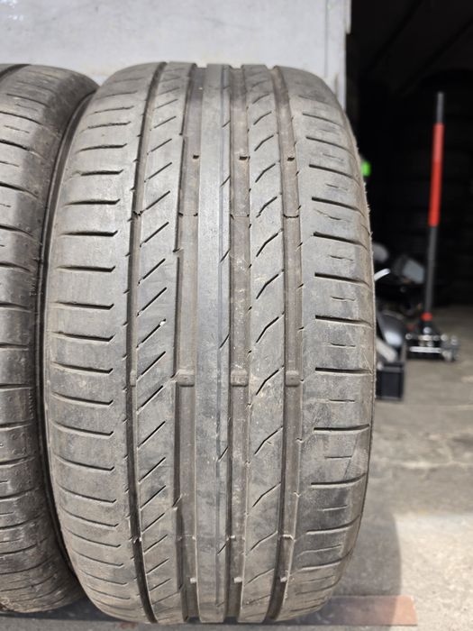 4 бр. летни гуми 225/50/17 Continental AO DOT 2x1821 2x0919 4-5 mm