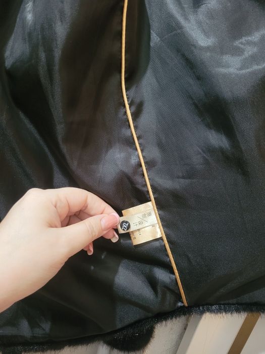 Эко Шубка чёрная.