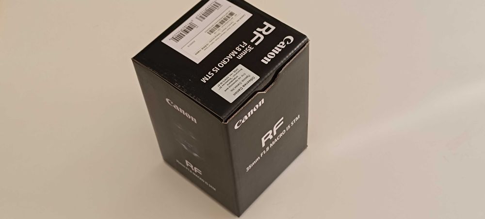 Обектив Canon RF 35mm f/1.8 Macro IS STM | Като нов | В гаранция