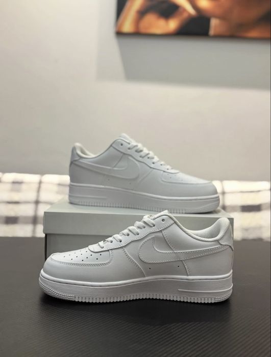 Adidasi “Nike AirForce 1 White” (Sigilat)