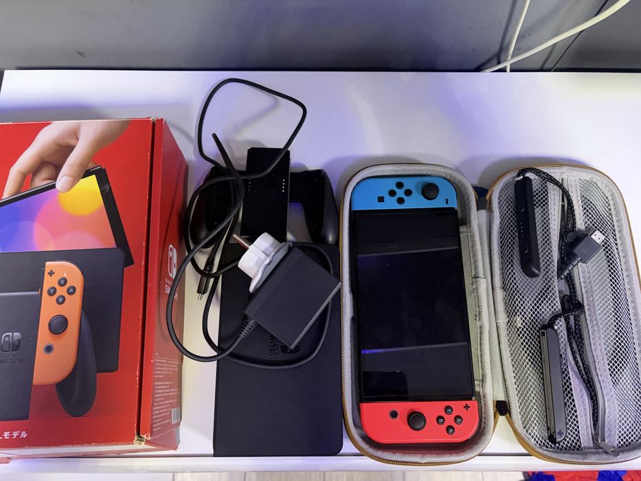 Прошитый Nintendo Switch Oled