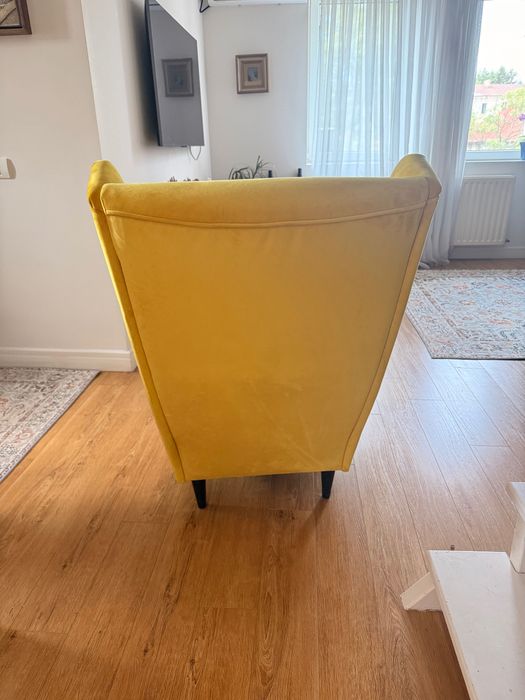 Fotoliu galben Ikea