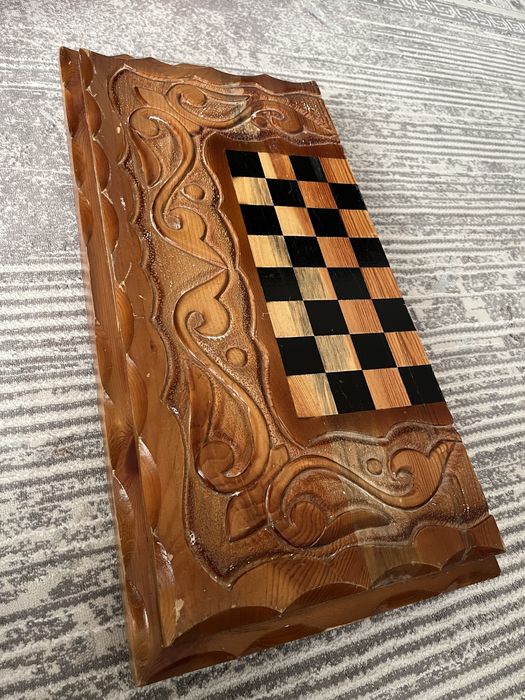 Нарды шахматы ручной работы