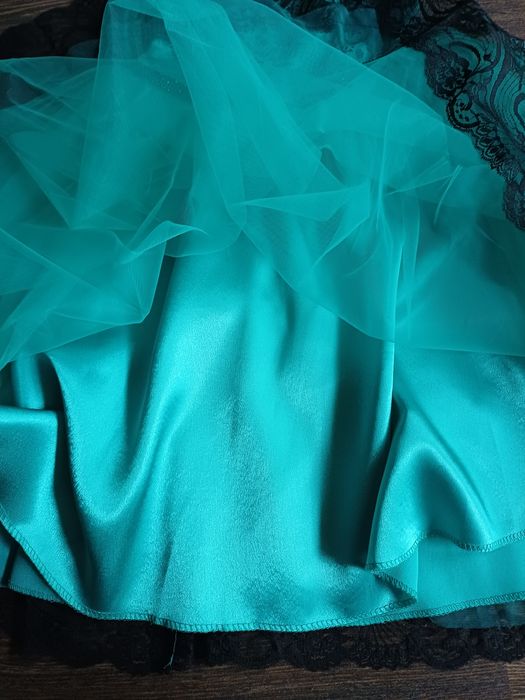 Rochie ocazie dantela si tulle