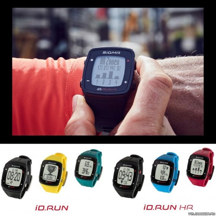 Часы SIGMA ID.RUN HR black