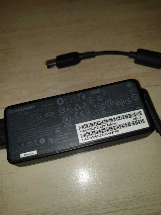 Incarcator alimentato laptop Lenovo original 20V 3.25A 65W ADLX65NCC3A