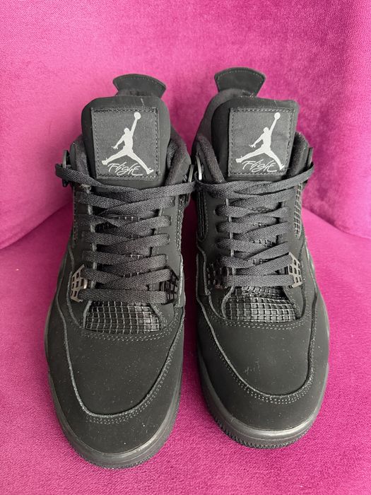 Оригинални маратонки/кецове Jordan Retro 4 Black Cat номер 46 стелка 29см