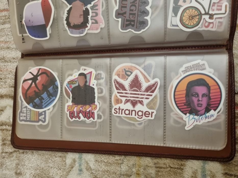 Наклейки Очень Странные дела