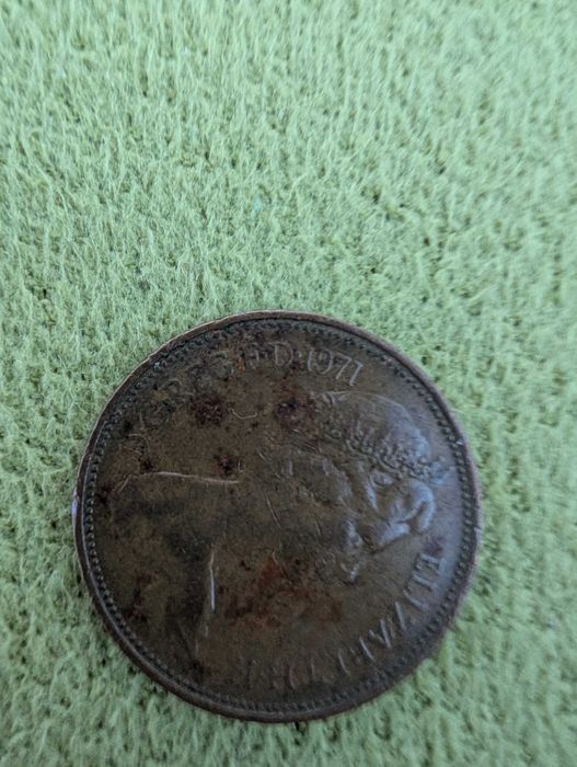 Moneda 1971 2 new pence
