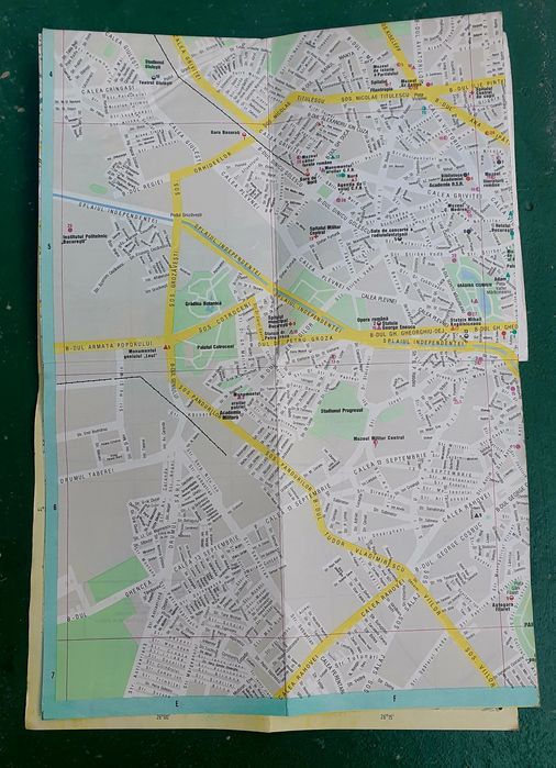 Harta completa Bucuresti