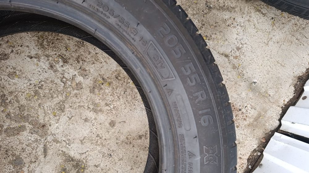 Летние шины R16, б/у