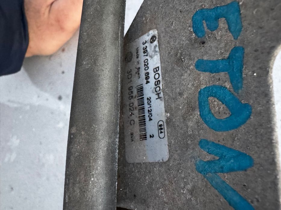 Ansamblu stergatoare motoras volkswagen phaeton