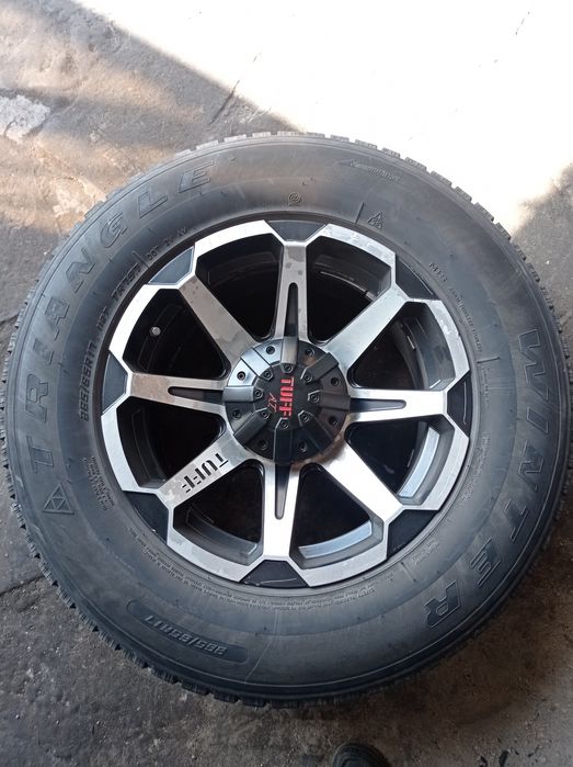 Колесо сборе зимние 17/265/65 транжел хорошая состояние