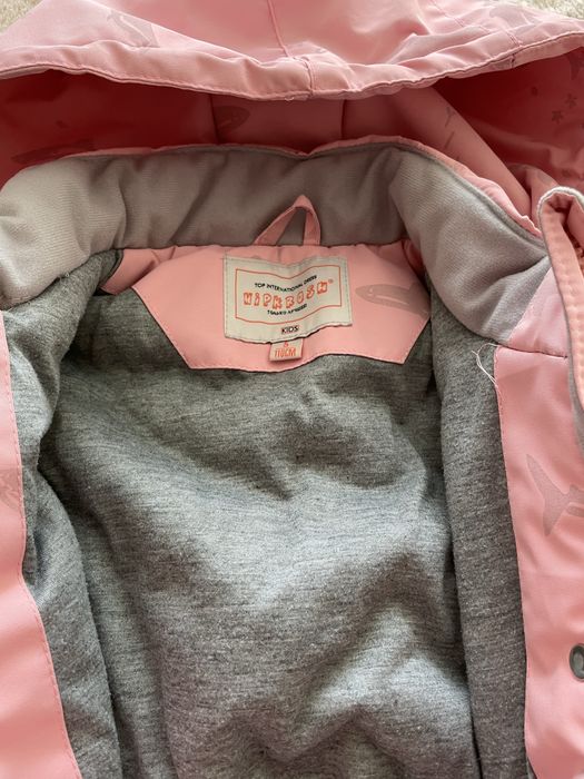 Демисезонный комбинезон на девочку