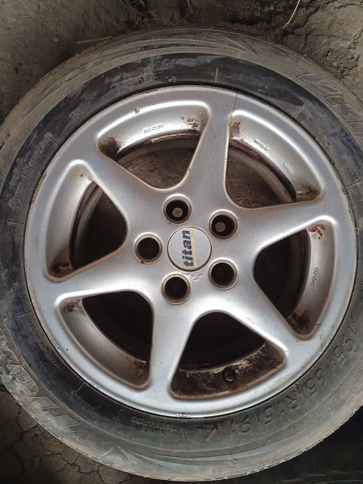Jante r15 5x112 titan originale