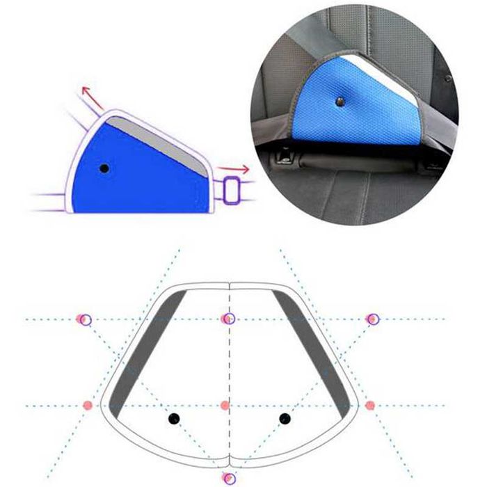 Детское удерживающее устройство(адаптер ремня безопасности)