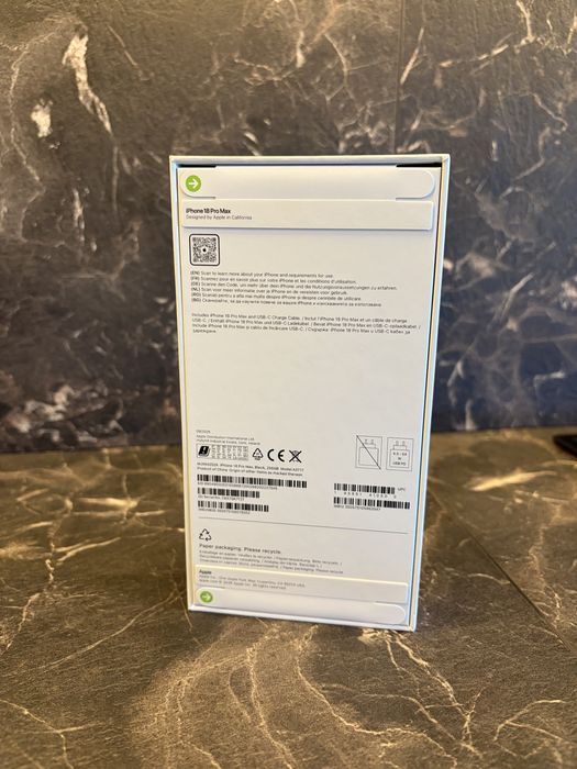 iPhone 18 Pro Max 256GB Black