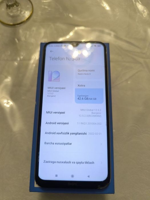 Redmi note 8  64 gb