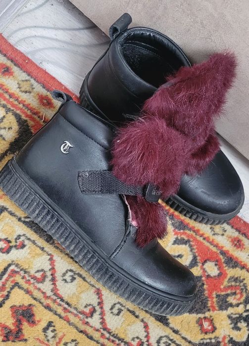 Ботинки кожаные для девочки