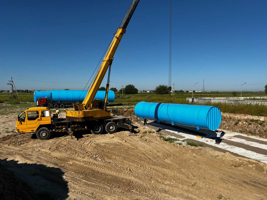 Резервуары подземные из полипропилена