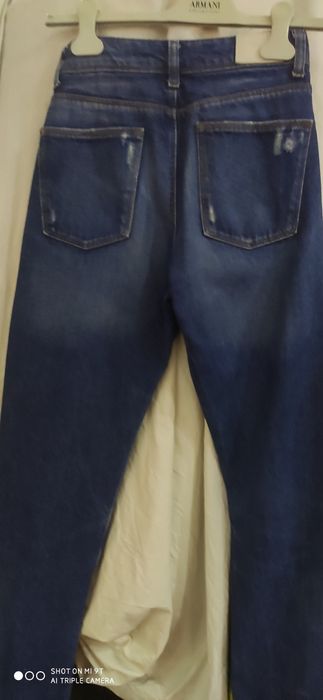 Продам джинсы синие и брюки плащевка