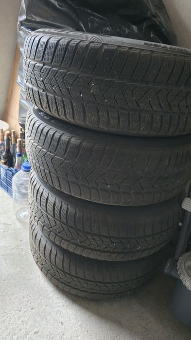 Jante si cauciucuri mercedes e class iarna m+s 205 60 16