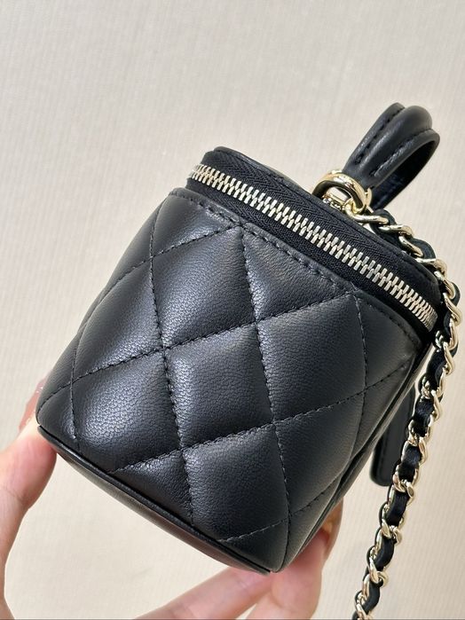 Дамска мини чанта тип куфарче Chanel Classic