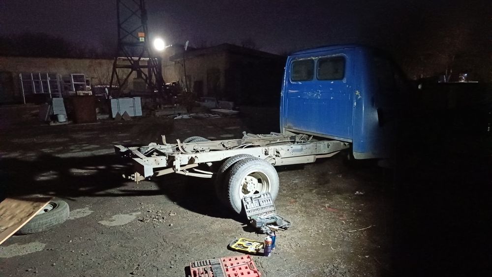 Удлинение усиление рамы газель