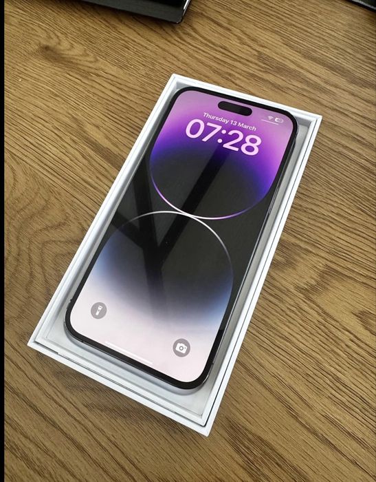 Iphone 14 pro max black 128 gb