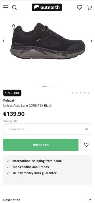 Adidași pole cat action lane gtx gore tex