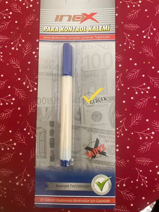 Маркер за проверка на Евро