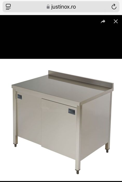 Mese inox  baruri restaurante