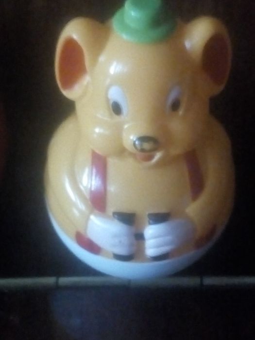 Игрушка неваляшка Винтаж 15 см