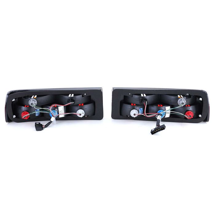 Stop stopuri triple BMW E30 non-facelift NFL rosu/clar NOU