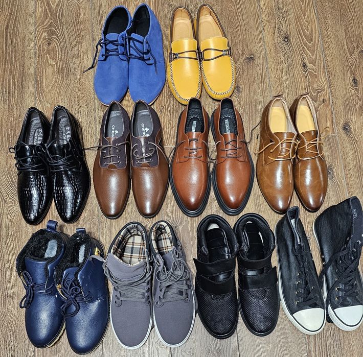 Pantofi NOI ghete sneakers mocasini piele naturală stoc vechi