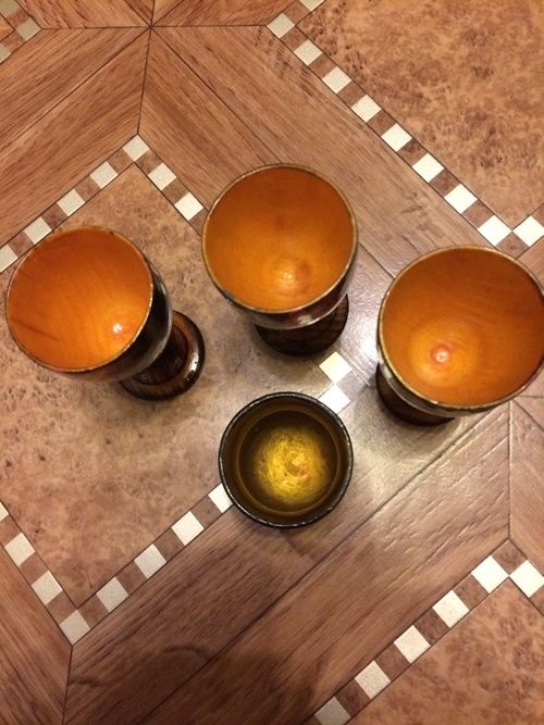 Хохлома-рюмки