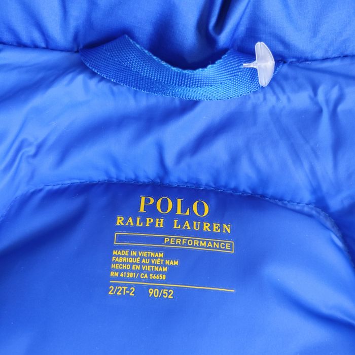 НОВО Ralph Lauren Polo пухено яке с качулка, размер 2 години, оригинал